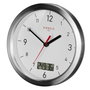 Kienzle Horloge de salle de bain DCF avec thermo-hygromètre