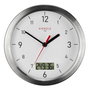 Kienzle Horloge de salle de bain DCF avec thermo-hygromètre