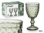 VIVALTO Verre Diamant Vert 260ML