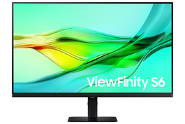 Samsung Moniteur écran plat 31.5" ViewFinity LS32D600UAU/LS32D600UAUXEN - UHD 4K, HDR10, AMD FreeSync, 60Hz, HDMI, DisplayPort, Noir