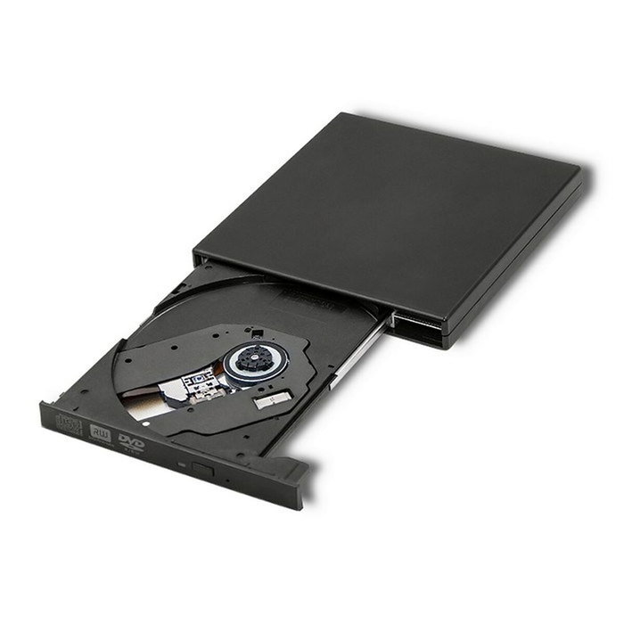 QOLTEC Entraînement extérieur DVD noir USB 2.0 QOLTEC Entraînement extérieur DVD noir USB 2.0