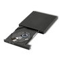QOLTEC Entraînement extérieur DVD noir USB 2.0