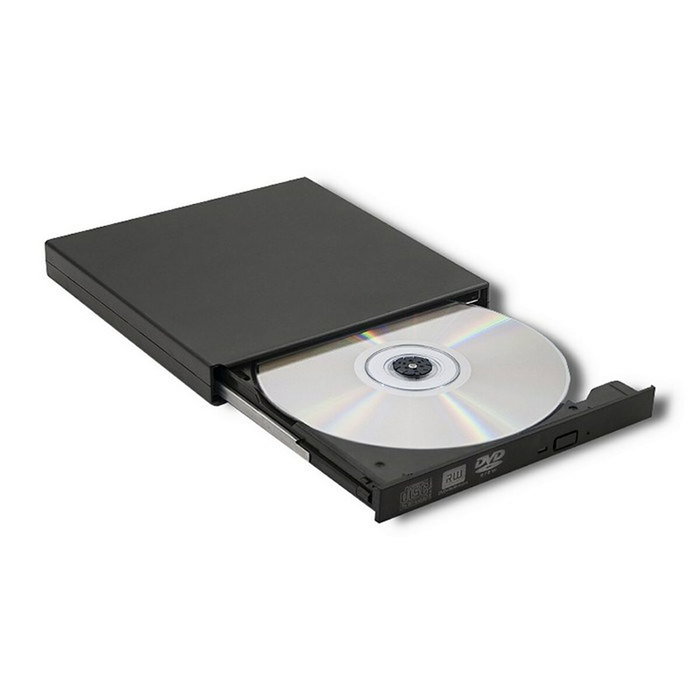 QOLTEC Entraînement extérieur DVD noir USB 2.0 QOLTEC Entraînement extérieur DVD noir USB 2.0
