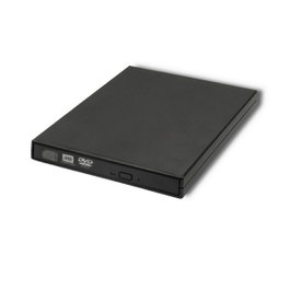 QOLTEC Entraînement extérieur DVD noir USB 2.0