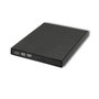 QOLTEC Entraînement extérieur DVD noir USB 2.0