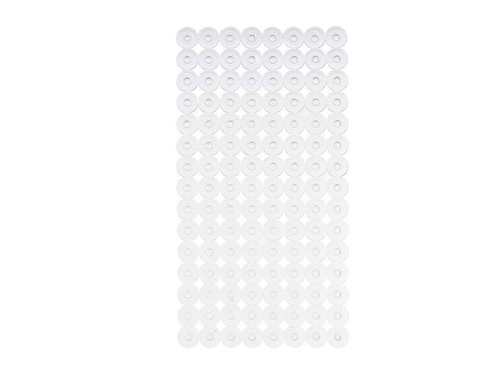 Berilo Tapis de Bain Antidérapant Brique Transparent PVC 6x36x6 cm (Set de 6)