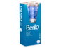 Berilo Tapis de Bain Antidérapant Brique Transparent PVC 6x36x6 cm (Set de 6)