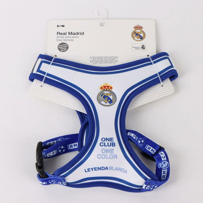 Harnais pour Chien Real Madrid C.F. Bleu