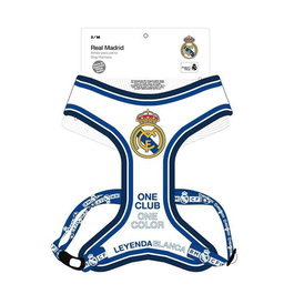 Cerda - Harnais pour chien Real Madrid, taille S-M, couleur bleue