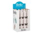 Berilo Dosificateur Plastique Salle de Bain 580 ml Rose 16,5 x 71 x 9 cm (Set de 36)