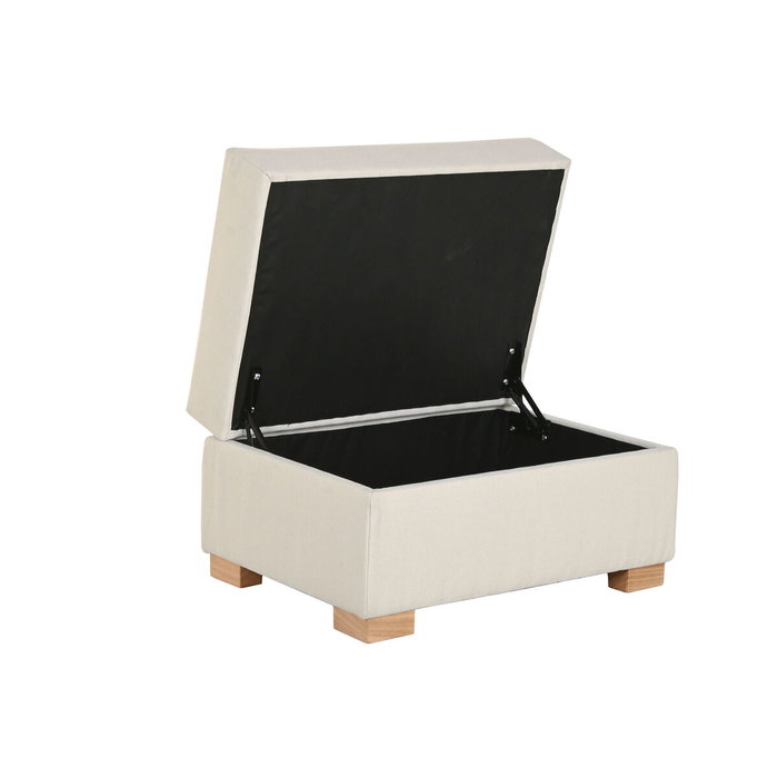 Repose-pied Home ESPRIT Beige Urbaine 70 X 50 X 40 CM