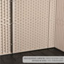 Lifetime Armoire de rangement 143 x 174 x 74 cm