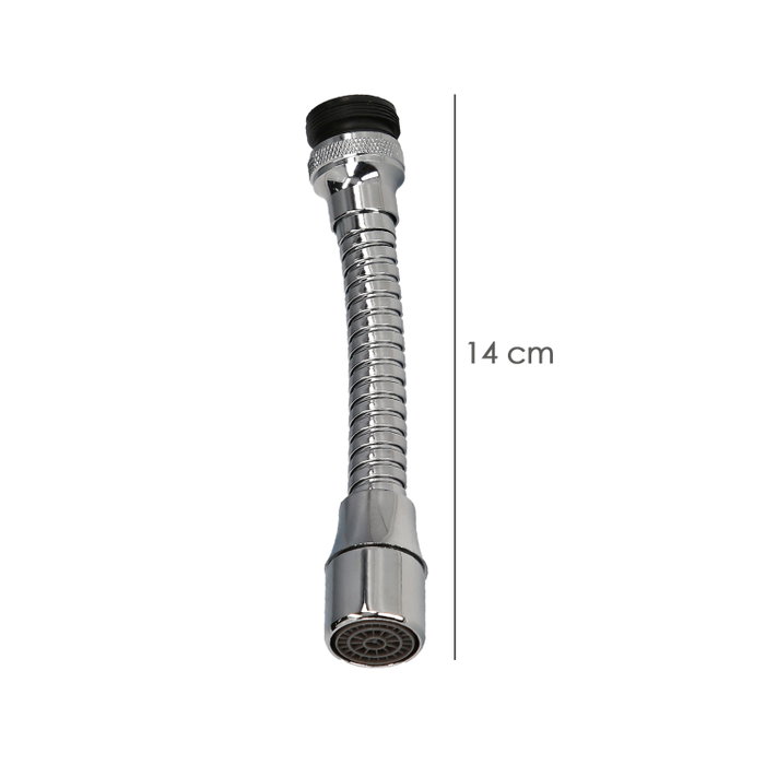 ORYX Atomizador Economizador Metalico Flexible Con Adaptador Macho / Hembra ORYX Atomizador Economizador Metalico Flexible Con Adaptador Macho / Hembra