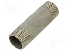 GEBO Connecteur pour robinet en acier inoxydable AISI 316L, 80mm, G 3/4'' extérieur, G316