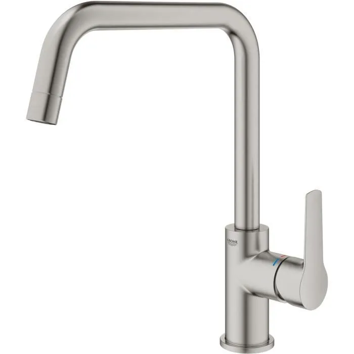 Grohe Mitigeur Monocommande Evier Supersteel Pivotant Hauteur 310mm