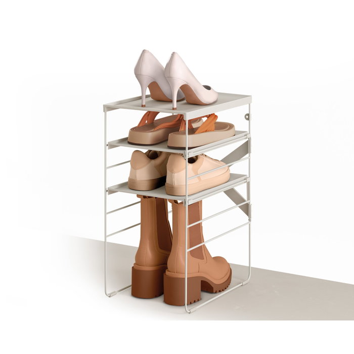 Joseph Joseph Level range-chaussures ajustable ecru