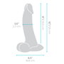 Gode réaliste B-Vibe Silicone Ø 5,6 cm (20 cm)