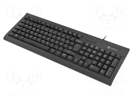 NATEC MORAY Clavier informatique noir ES layout USB A