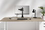 Neomounts DS60-600BL1 Support de Bureau à Bras Articulé pour Écran PC 10-32" - Capacité 8 kg, Pivot 180°, Rotation 360°, VESA 100x100 mm, Noir