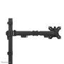 Neomounts DS60-600BL1 Support de Bureau à Bras Articulé pour Écran PC 10-32" - Capacité 8 kg, Pivot 180°, Rotation 360°, VESA 100x100 mm, Noir