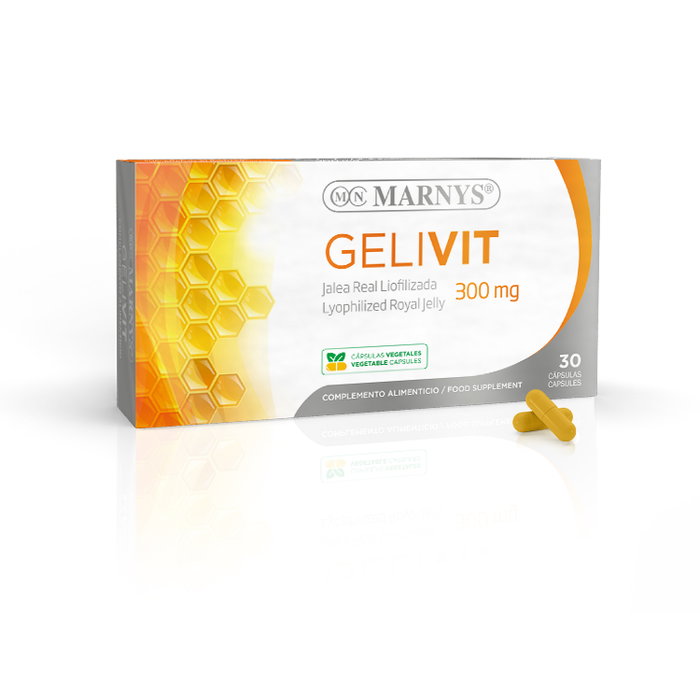 MARNYS GELIVIT JALEA REAL LIOFILIZADA 300mg 30 capsules MARNYS GELIVIT JALEA REAL LIOFILIZADA 300mg 30 capsules