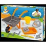 Ecoiffier - Pack maçonnerie brouette 50 cm - Jouet de construction avec 8 pièces - Pour enfants dès 18 mois - Jeu d'imitation plein air