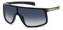 David Beckham DB-99-VISOR-2M2 Lunettes de soleil noir et gris