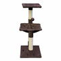 Arbre à chat Gloria 36 x 50 x 83 cm Marron Bois Acier Sisal