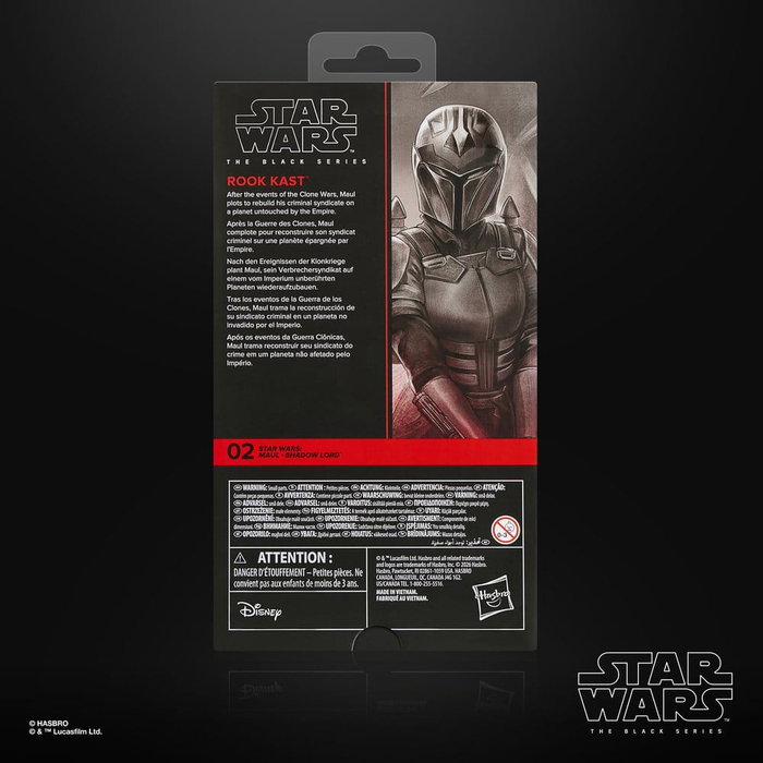 Hasbro Star Wars The Black Series Rook Kast - 15 cm