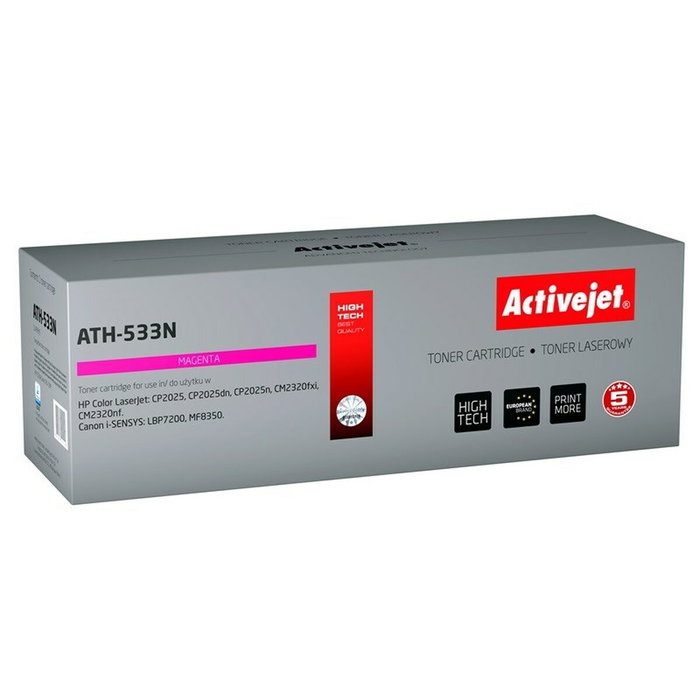 Toner Activejet ATH-533N Magenta Toner Activejet ATH-533N Magenta