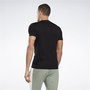 T-shirt à manches courtes homme Reebok Graphic Series Linear Logo Noir