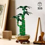 Lego - Set de Construction Botanique 10344 'Le Bambou de la Chance' - 325 Pièces, Plante Artificielle Décorative avec Pot en Bois et Galets