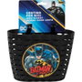 Licensing Panier avant pour vélo enfant Batman Noir/Jaune