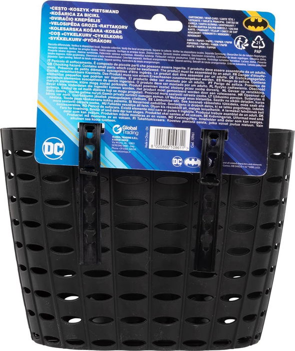 Licensing I155 Panier Avant Velo Enfant Batman 14x12x20cm