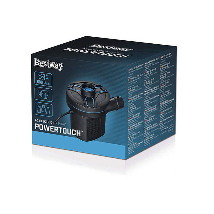 Bestway Gonfleur Électrique Powertouch Noir