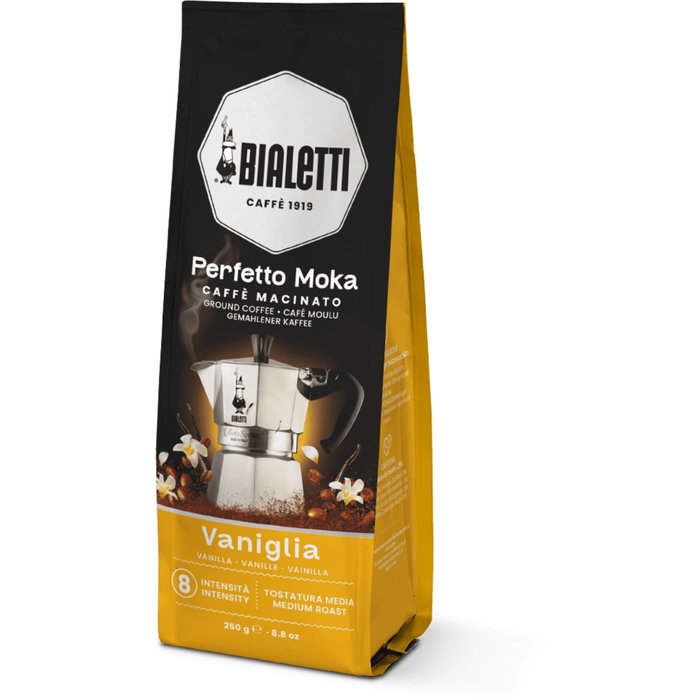 Bialetti Perfetto Moka Vanille café moulu 250 g