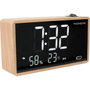 Thomson Radio réveil avec projection - Bois