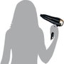 Remington D6098 Secateur de cheveux ionique Eclat Brillance 2200W noir avec diffuseur et concentrateur