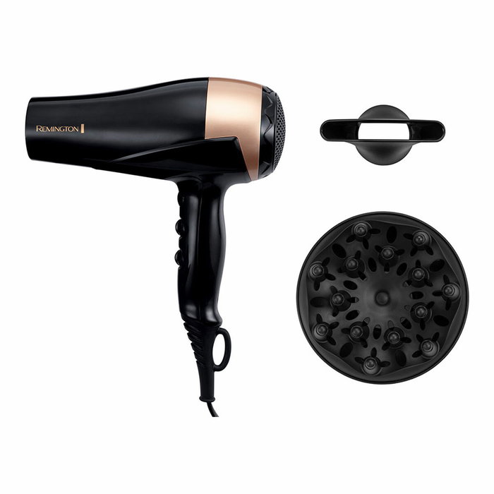 Remington Sèche-cheveux Eclat Brillance D6098 2200W Noir/Doré