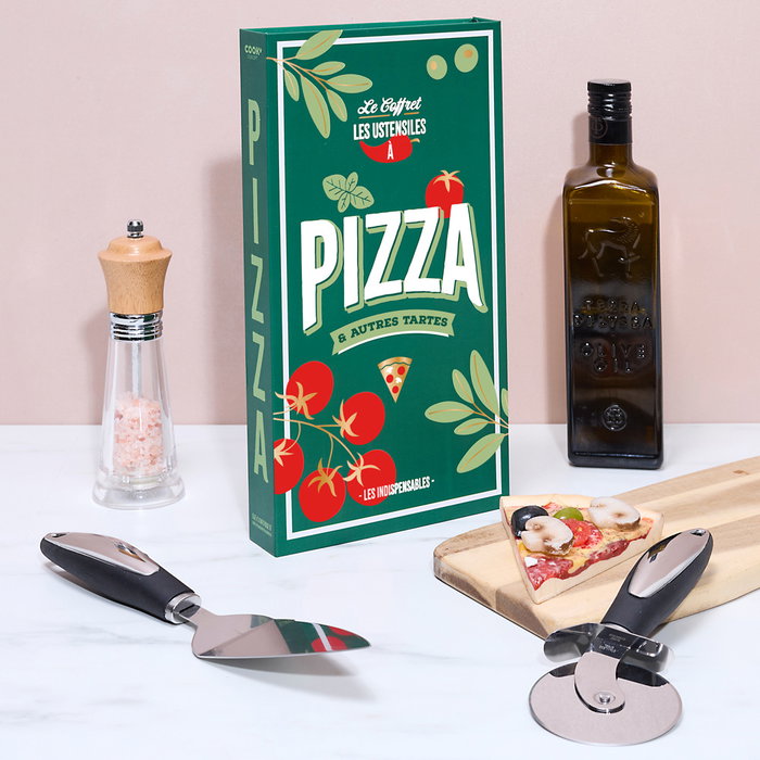Cook Concept Ensemble Pizza 2 Pièces en Acier Inoxydable Cook Concept Ensemble Pizza 2 Pièces en Acier Inoxydable