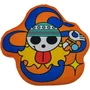 One Piece - Coussin décoratif 3D à l'effigie de Skull Nami, 40 cm - Coussin en microfibre ultra moelleux pour salon ou chambre