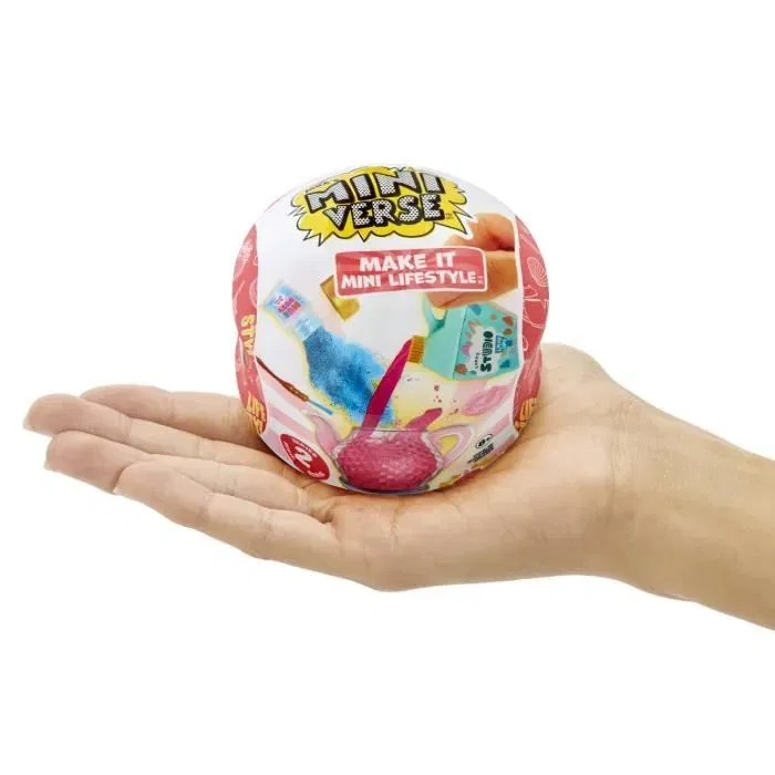 MGA's Miniverse - Make It Mini Lifestyle - 15 objets à mouler et exposer en miniature - Loisirs créatifs à partir de 8 ans