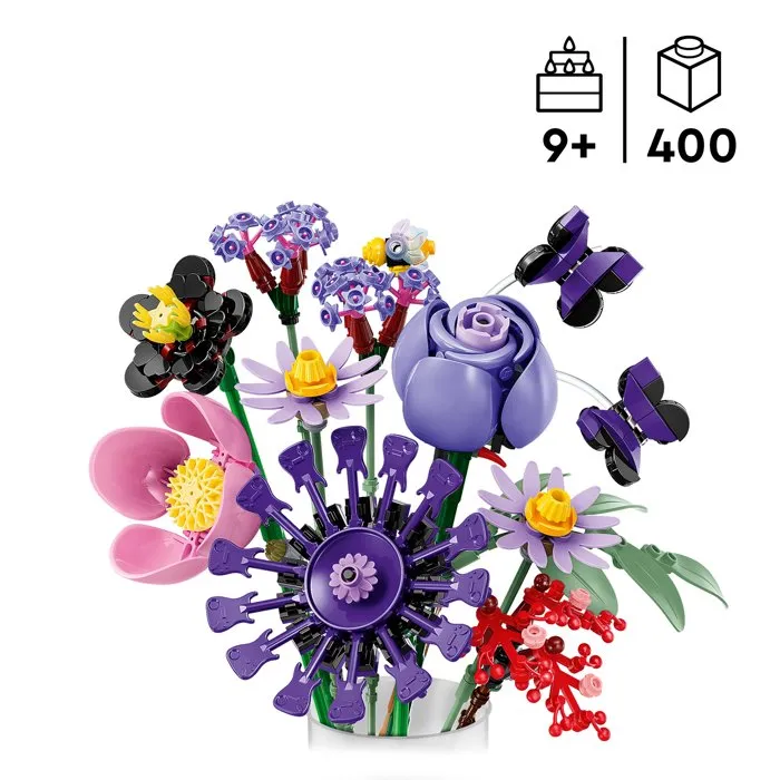 LEGO Bouquet de fleurs - Édition Olivia Rodrigo, fleurs à personnaliser LEGO Bouquet de fleurs - Édition Olivia Rodrigo, fleurs à personnaliser