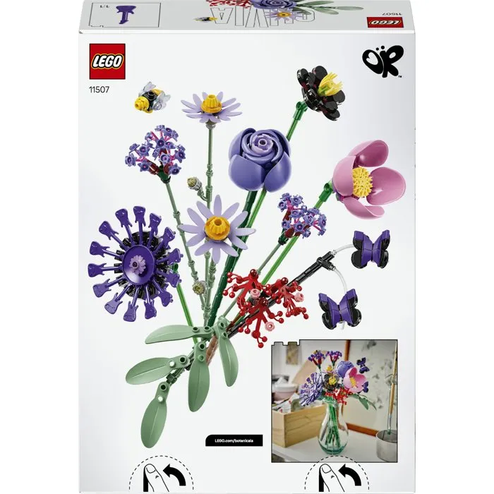 LEGO Bouquet de fleurs - Édition Olivia Rodrigo, fleurs à personnaliser LEGO Bouquet de fleurs - Édition Olivia Rodrigo, fleurs à personnaliser
