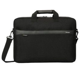 Targus GeoLite EcoSmart Slim Brief - Sacoche fine éco-responsable 15-16 pouces - Noir