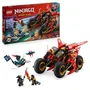 Lego NINJAGO 71844 Véhicule de Combat des Ninjas 3-en-1 - Set de Construction avec 6 Minifigurines pour Garçon Dès 8 Ans