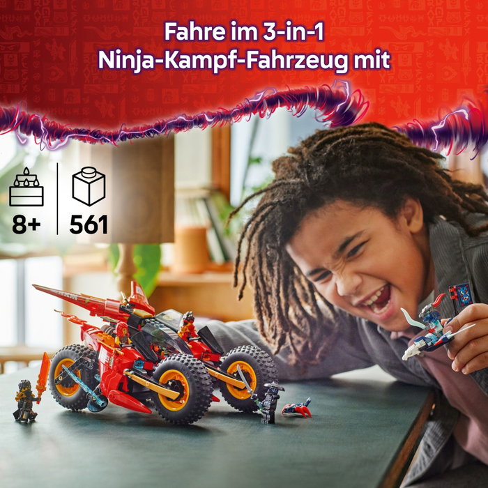LEGO NINJAGO 71844 Le Véhicule De Combat Des Ninjas
