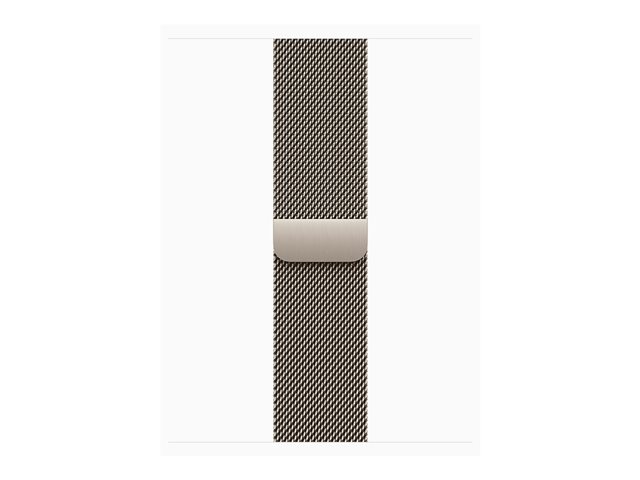 Apple Smartwatch Series 11 GPS + Cellular Titane Naturel 42 mm Boucle Milanese