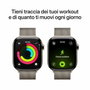 Apple Watch Series 11 GPS + Cellular 42 mm Titane Naturel avec Bracelet Milanese Loop