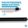 HP Chargeur USB pour stylet rechargeable ultra-plat - Recharge filaire rapide via broches Pogo